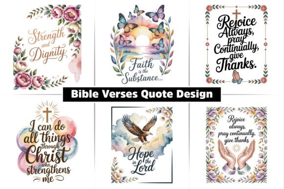 Bible Verses Quote Watercolor SVG Design: A Creative Asset Guide