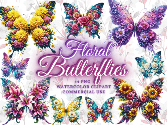 Watercolor Butterflies Floral Butterfly: A Designer's Guide