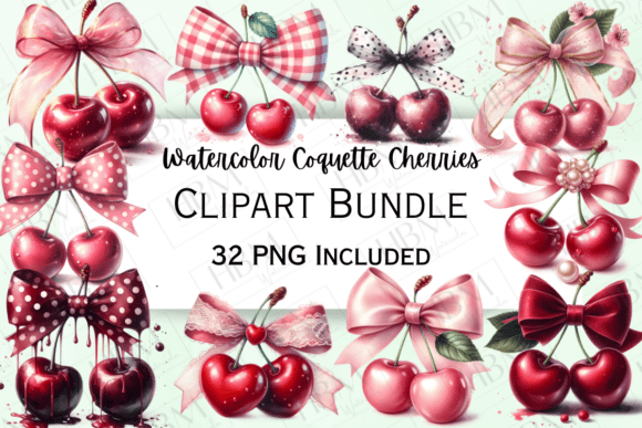 Watercolor Coquette Cherries: Design & Branding Tips